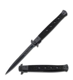 Extra Large Spring Assisted Open STILETTO Knife