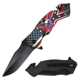 USA Eagle Tactical Spring Assist Knife