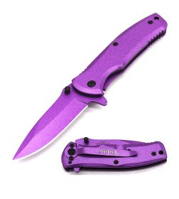 Pink Spring Assisted Knife