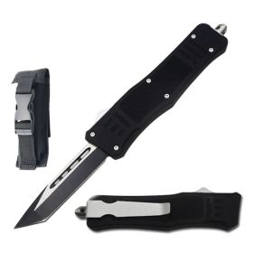 7" Tanto Blade Street Walker Out Of The Front OTF Knife