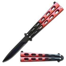 Red Striker Butterfly Knife