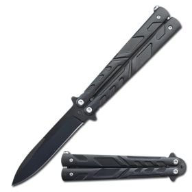 Black Venom Butterfly Knife