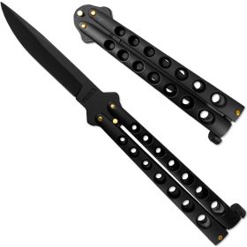 Helix Butterfly Knife - Black