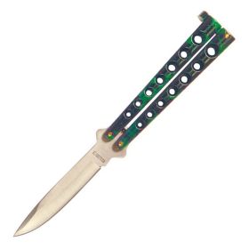 Helix Butterfly Knife - Green
