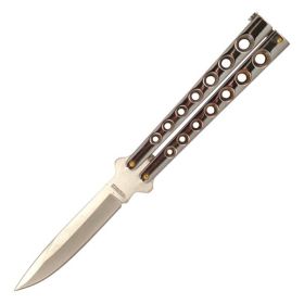 Helix Butterfly Knife - Silver
