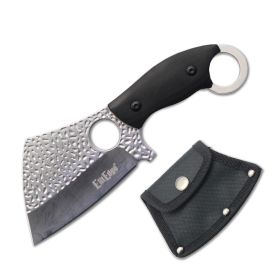 Urban Combat Cleaver Knife Wharncliffe Blade with Black Wood Handle Full Tang