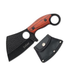 Urban Combat Cleaver Knife Wharncliffe Blade with PakkaWood Handle Full Tang