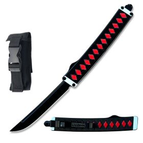 8.5" Ichigo Anime Katana Style Automatic OTF Out the Front Knife