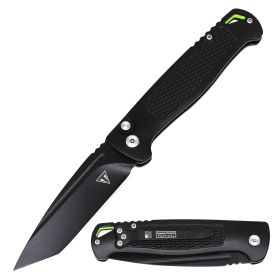 Tanto Point Blade SwitchBlade Automatic Pocket Knife Glows in Dark