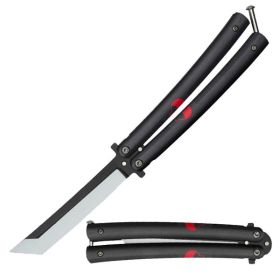 9 Inch Sasuke Kusanagi Grass Cutter Anime Butterfly Knife