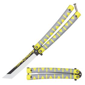 9 Inch Demon Zenitsu Kaiga Ku Butterfly Knife