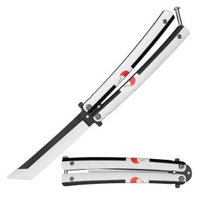 9 Inch Sasuke's White Sword of Kusanagi Anime Butterfly Trainer
