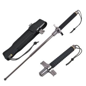 21 Inch Telescopic Extendable Baton with Cross Hand Guard