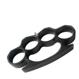 Self Defense Black Metal Buckle Knuckles, Paperweight