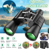 180x100 High Power Military Binoculars Day Night Vision Compact Waterproof Binoculars