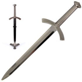 Medieval Sword Letter Opener Knife with Stand