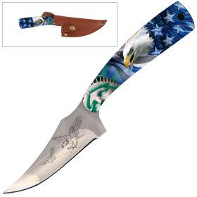 7" Full Tang Knife American Eagle Handle