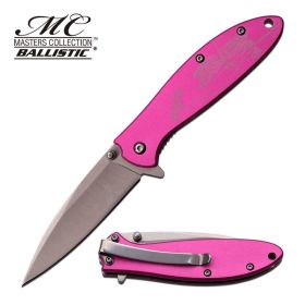 Ballistic Dragonfly  Assisted Opening Knife Pink