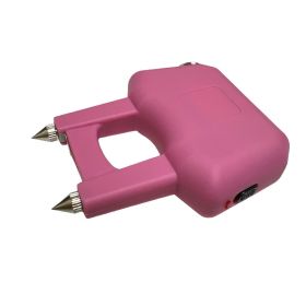 Pink Spike Claw Self Defense Stun Gun with Key Ring