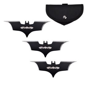 4" Batarang 3 Pcs Throwing Knife  Set