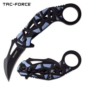 Spring Assisted Knife Blue