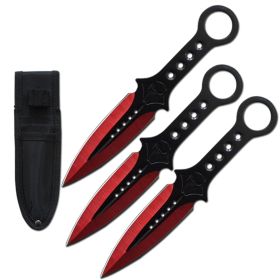 Skull Kunai Throwing Knife Set