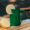Outdoor stainless steel mug large capacity