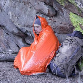 Outdoor first aid raincoat equipment survival blanket