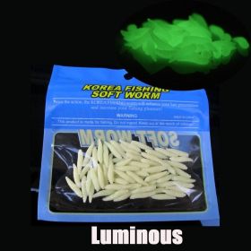 50pcs Maggot Fishing Lure
