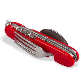 Folding Camping Utensils Cutlery Set