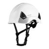 Construction Safety Helmet Vented Class C White Safety Hardhat for Men & Women