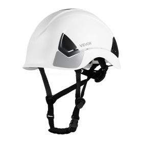 Construction Safety Helmet Vented Class C White Safety Hardhat for Men & Women
