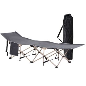 Cots for Adults with Carry Bags, Grey