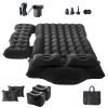 Inflatable Back Seat Car Camping Mattress with Air Pump, 2 Pillows, Nozzle