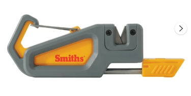 Smith's 50570 Pack Pal Sharpener and Fire Starter – Grey – Sharpener & Fire Starter