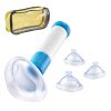 Choking Rescue Device with 4 Multi-size Masks and 1 Storage Bag