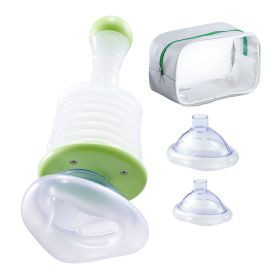 Anti Choking Suction Device with 3 Multi-size Masks and 1 Storage Bag