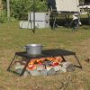 Foldable Camping Grill Folding Black