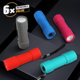Black Light Flashlight 6 Pack