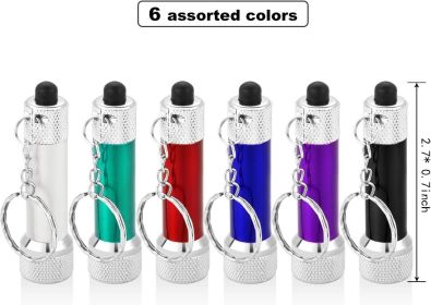 30 Pieces Mini Led Flashlight Keychain
