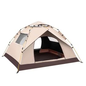 2 Person Tent for Camping, Instant Pop Up Camping Tent with Screen Porch, Family Tent for Outdoor/Hiking/Traveling, with Tote Bag, Camp Dome