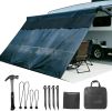 8' x 10'3" RV Sunshade Screen with Zipper