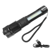 (2Pack)USB Rechargeable LED Flashlight