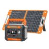 200W Solar Generator &Foldable Solar Panel