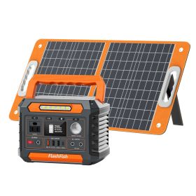 200W Solar Generator &Foldable Solar Panel