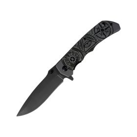 Premium Grey Tactical Pocket Knife