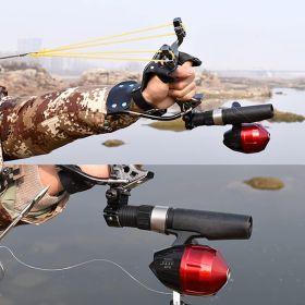 Wrist Rocket Slingshot with 2 Slingshot Bands, Fishing Reel and Fishing Darts