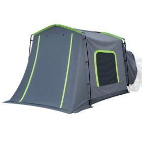 Large SUV Tent for 5–9 Person, 10.6 x 8 FT All-Season SUV Tailgate Tent with Ventilated Door & Mesh Windows