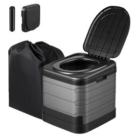 Portable Toilet with Carry Bag, Trash Bags
