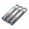 Zoomable Rechargeable LED Flashlight 3-Pack
